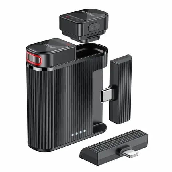 میکروفون یقه‌ای 2 در 1 بی‌سیم یسیدو مدل Yesido KR19