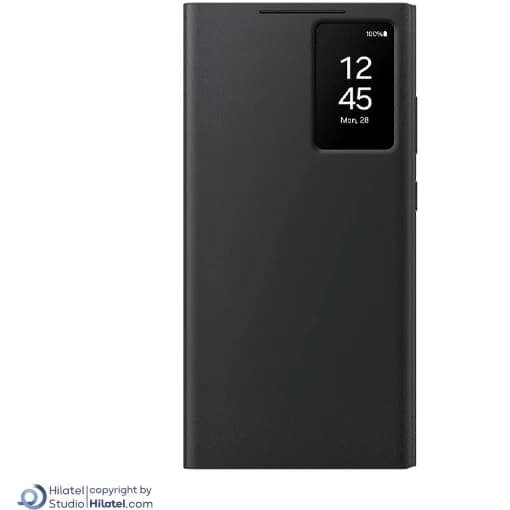 کیف کلاسوری هوشمند سنسوردار سامسونگ مدل Smart View Wallet Case مناسب Galaxy S25 Ultra