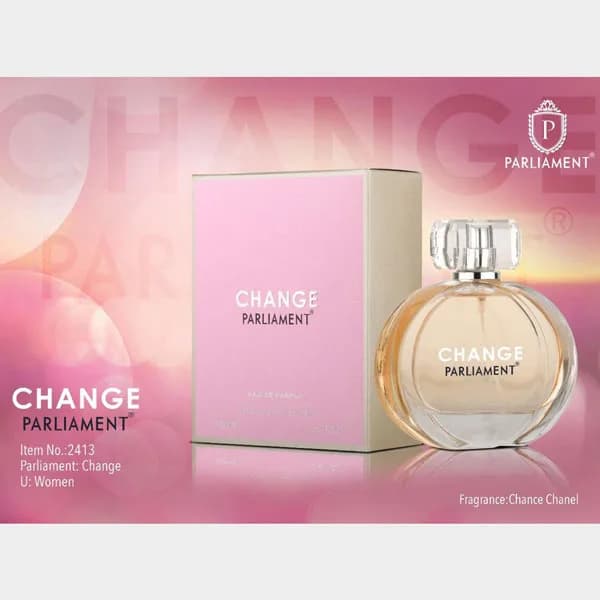 ادکلن زنانه پارلمنت مدل CHANGE حجم 100 میل — تصویر ۲