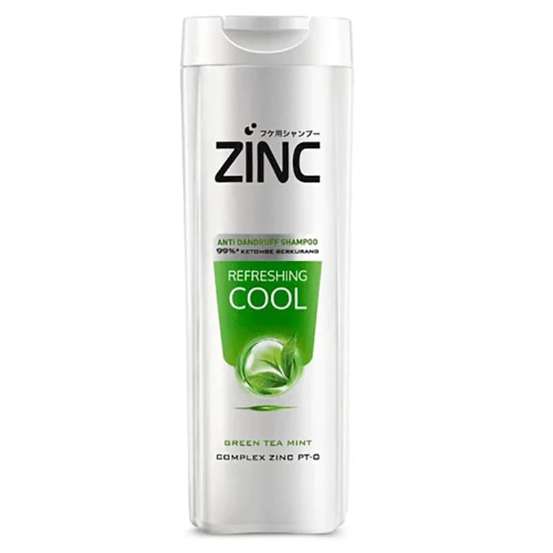 شامپو خنک کننده refreshing cool zinc زینک حجم 340 میلی لیتر