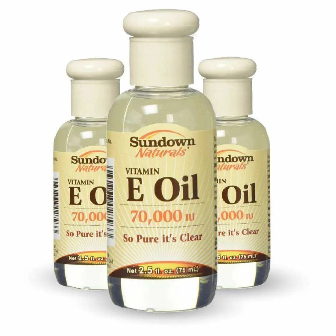 روغن ویتامین E سانداون نچرالز E OIL حجم 75 میلی لیتر