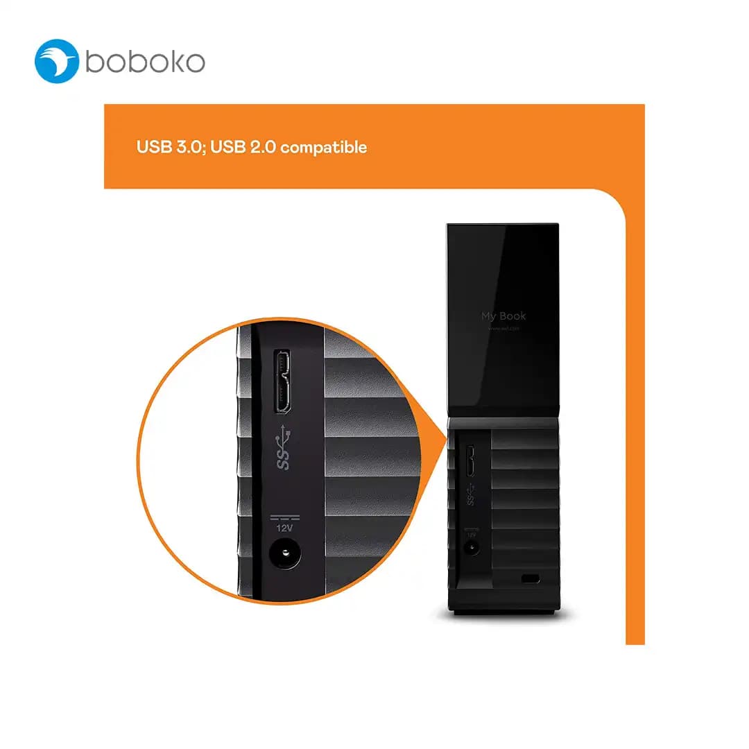 هارد اکسترنال HDD وسترن دیجیتال مدل My Book ظرفیت 14 ترابایت — تصویر ۵