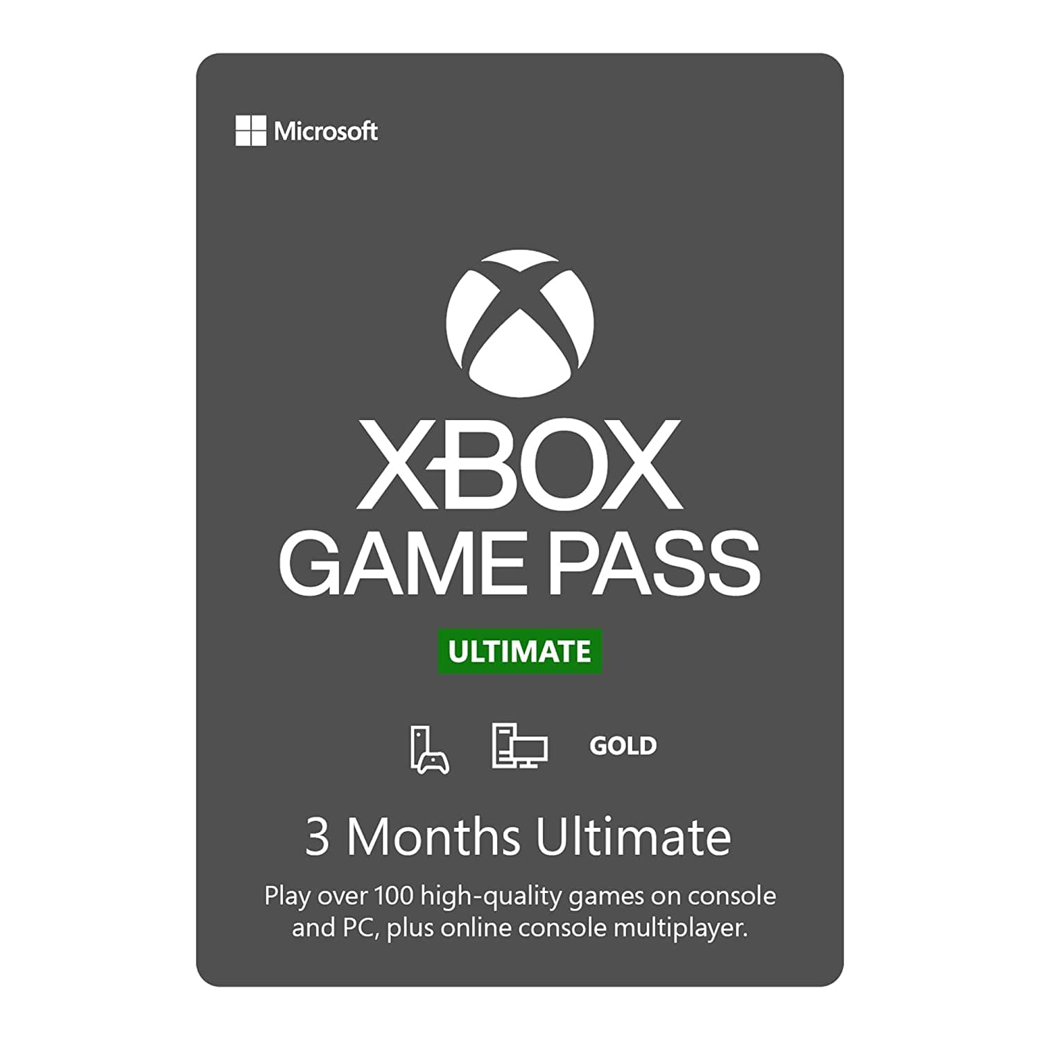 گیفت کارت GamePass Ultimate گلد + گیم پس التیمیت 3 ماهه