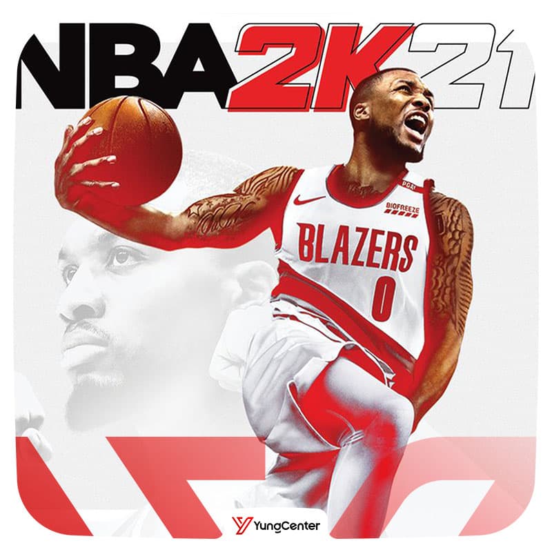 اکانت قانونی بازی standard edition NBA 2k 21 ps4&ps5