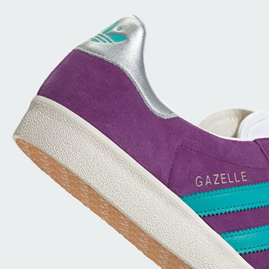 کفش آدیداس زنانه مدل GAZELLE بنفش اصلی — تصویر ۸