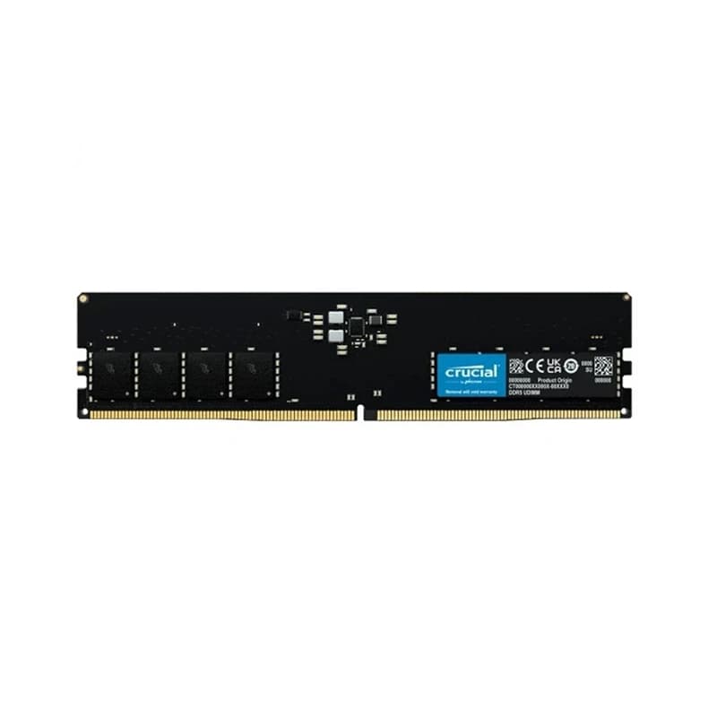 رم دسکتاپ 32 گیگابایت DDR5 تک کاناله 5600 مگاهرتز Crucial