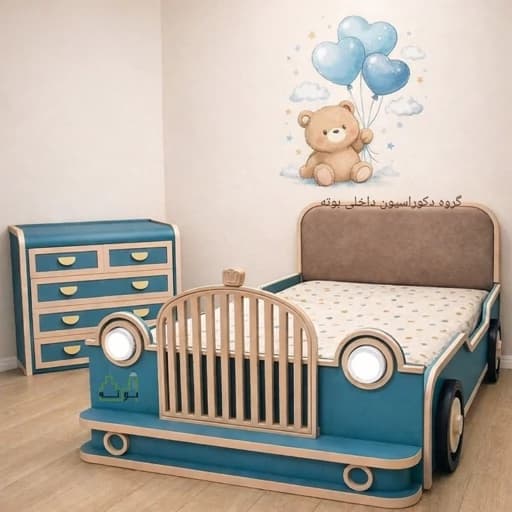 تخت ماشین پسکرایه مبلمان فرنا مدل 1143876