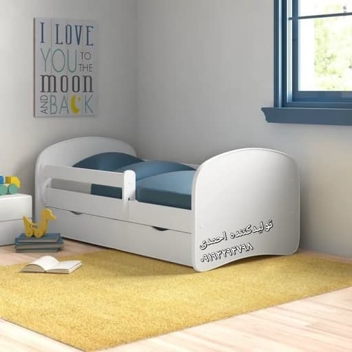 تخت خواب نوجوان کلاسیک اسپرت مبلمان فرنا مدل 1143842