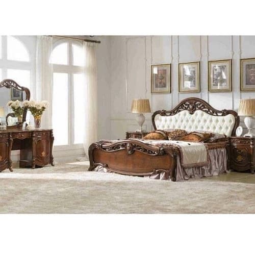 سرویس خواب ارکیده دارای طراحی نزدیک به سبک آوانگارد ارسال با باربری پس کرایه مبلمان فرنا مدل 1143763