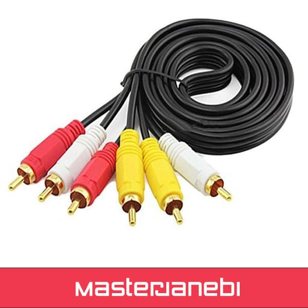 کابل 3 به 3 RCA بی نت به طول 1.5 متر