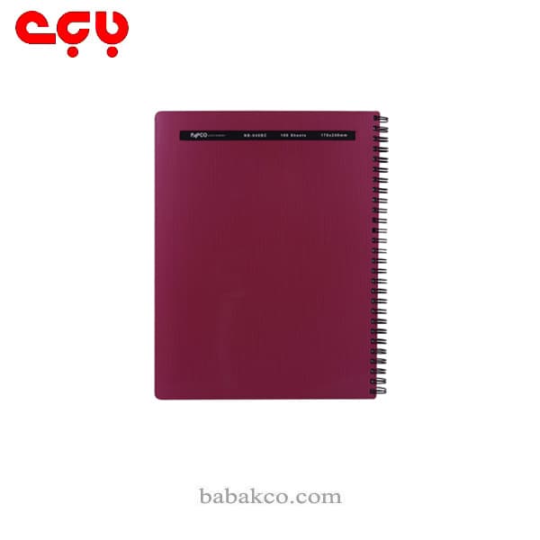 دفتر متالیک پاپکو 100برگ NB-648-BC — تصویر ۵
