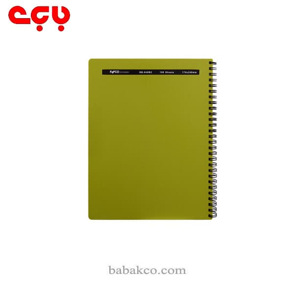 دفتر متالیک پاپکو 100برگ NB-648-BC — تصویر ۶
