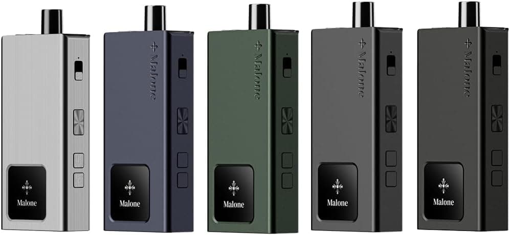 کیت اولیه VAPTIO MALONE Pod Mod Electronic Cigarette Vape Kit 2000mAh 35W با مقاومت 0.6 اهمی 5.0ml Pad Vape Kit No E-Liquid No Nicotine (مشکی) — تصویر ۸