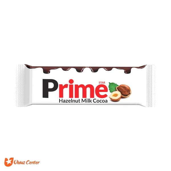 شکلات مگا استار پرایم فندقی بسته 200 گرم
