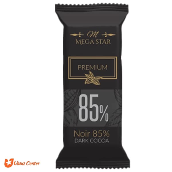 شکلات دارک مگا استار 85% بسته 200 گرمی