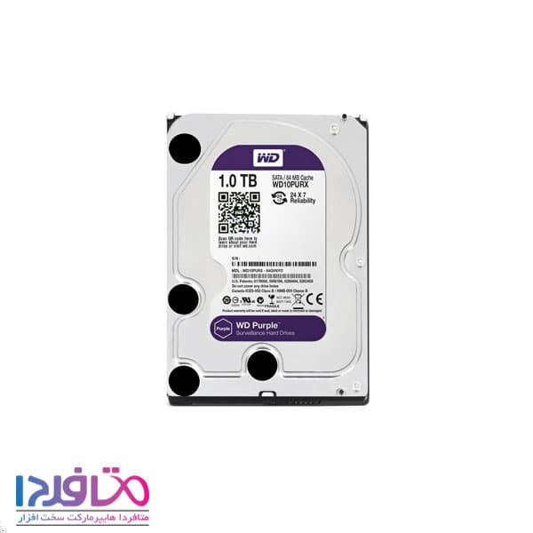 هارد اینترنال وسترن دیجیتال 1TB مدل WD Purple 10PURZ — تصویر ۵
