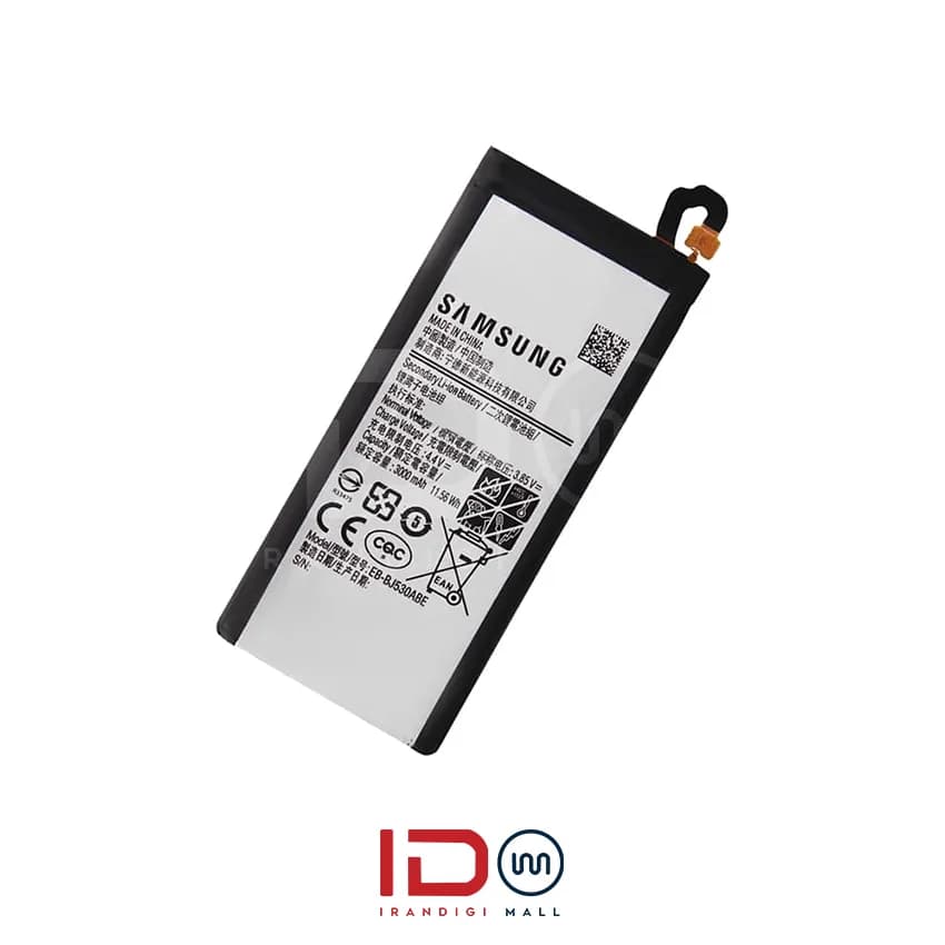 باتری اورجینال گوشی موبایل سامسونگ گلکسی C5 PRO مدل EB-BJ530ABE. — تصویر ۲
