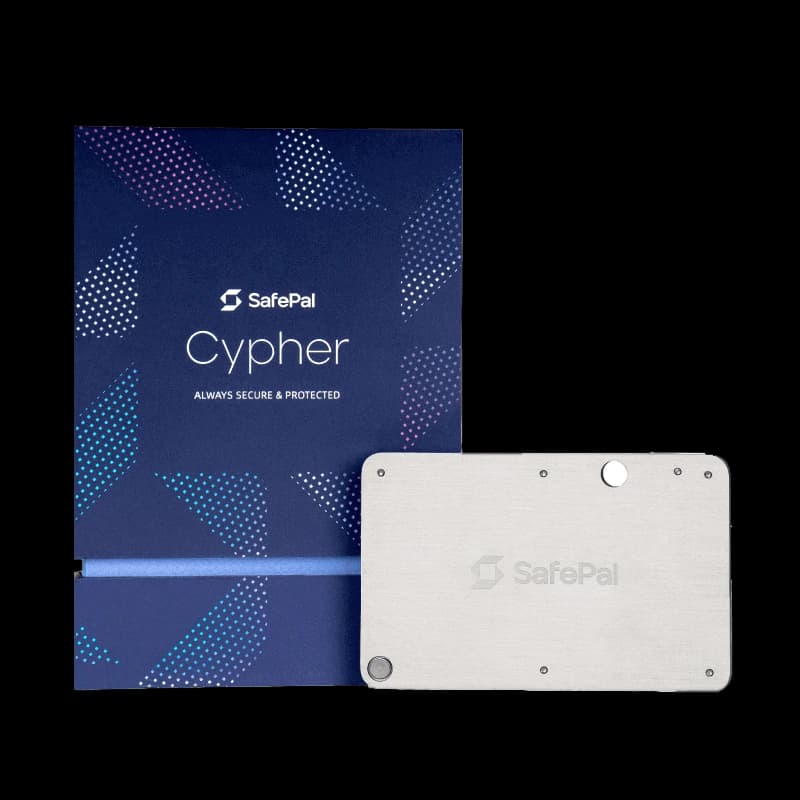 محافظ فلزی عبارت بازیابی سیف پل | SafePal Cypher