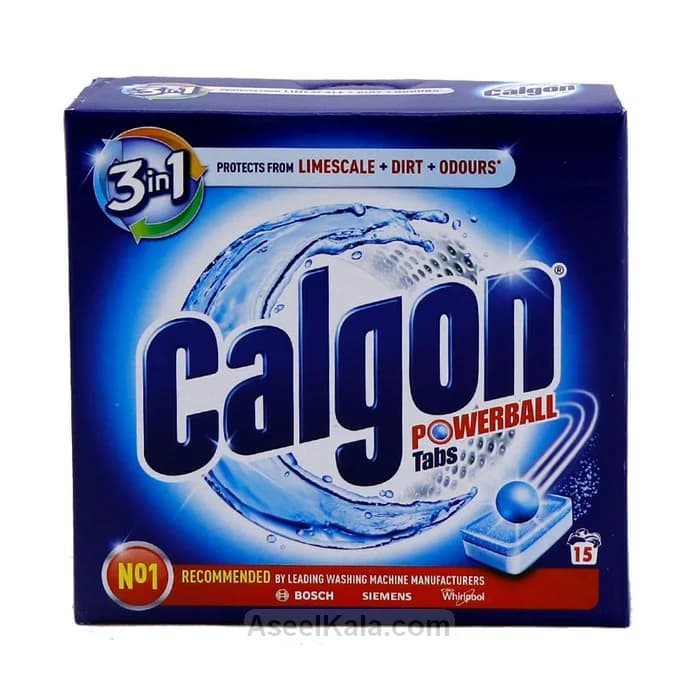 پودر جرم گیر ماشین لباسشویی کالگون Calgon مدل 3in1 بسته 250گرم — تصویر ۱۱