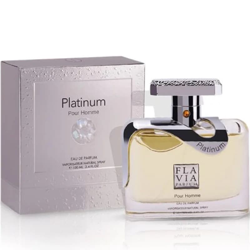 ادكلن فلاويا پلاتينيوم پور هوم flavia platinum حجم 100 ميل — تصویر ۳