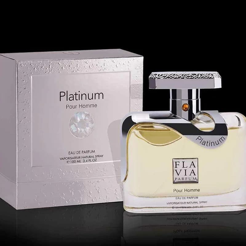 ادكلن فلاويا پلاتينيوم پور هوم flavia platinum حجم 100 ميل — تصویر ۵