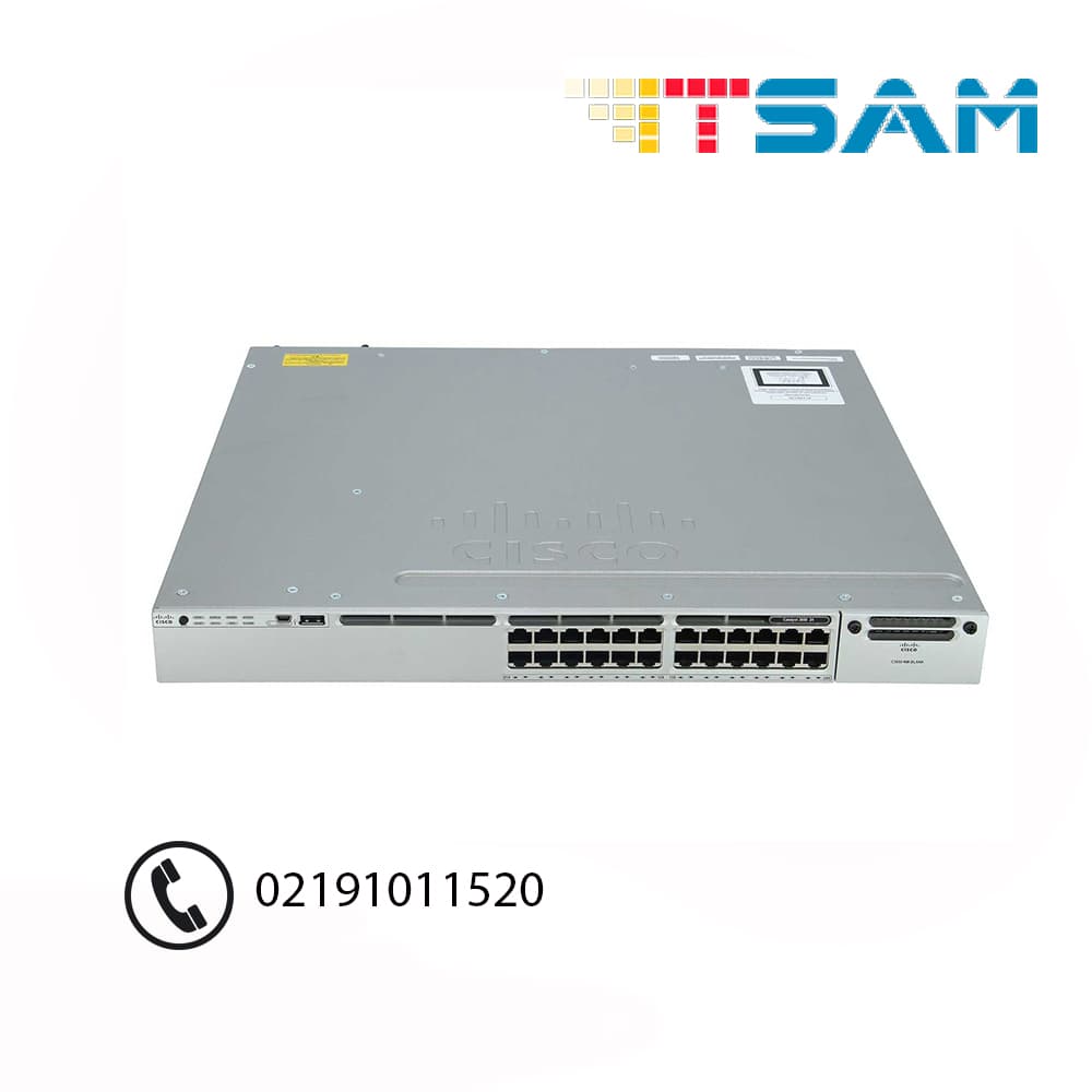 سوئیچ سیسکو مدل WS-C3850-24P-E