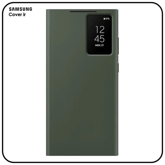 کیف کلاسوری سنسوردار اصلی سامسونگ Galaxy S23 Ultra مدل Clear View Cover (خرید مطمئن از نمایندگی رسمی سامسونگ)