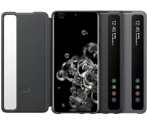 کاور هوشمند اصلی سامسونگ Samsung S20 Ultra Smart Clear View Cover