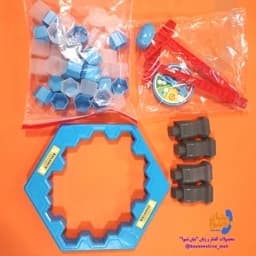 بازی فکری یخ ها و پنگوئن تعادل(پینگو بالانس) جعبه دار با کیفیت — تصویر ۶