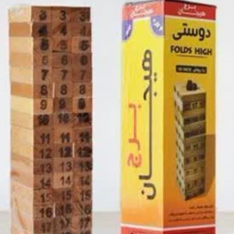 بازی فکری برج هیجان جنگا 4 کاره