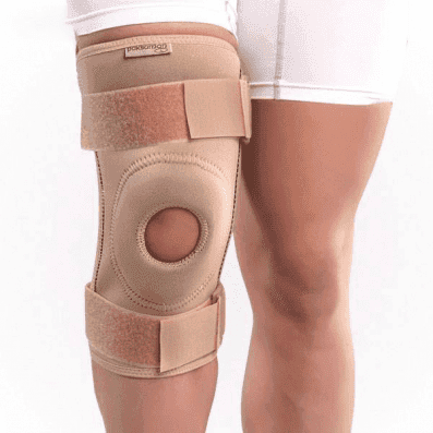 زانوبند پاک سمن مدل Neoprene With Four Spring سایز M