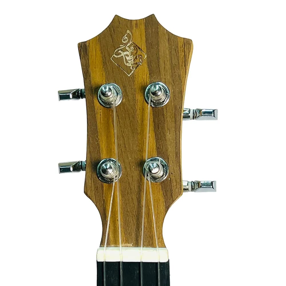 گیتار یوکللی دست‌ساز | طرح نت موسیقی | چوب گردو — تصویر ۵