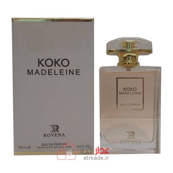 ادکلن زنانه روونا Rovena Koko Madeleine حجم 100 میل “شنل کوکو مادمازل”