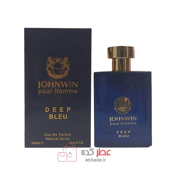 ادکلن جانوین Johnwin deep Bleu حجم 100 میل ( ورساچه دیلان بلو )