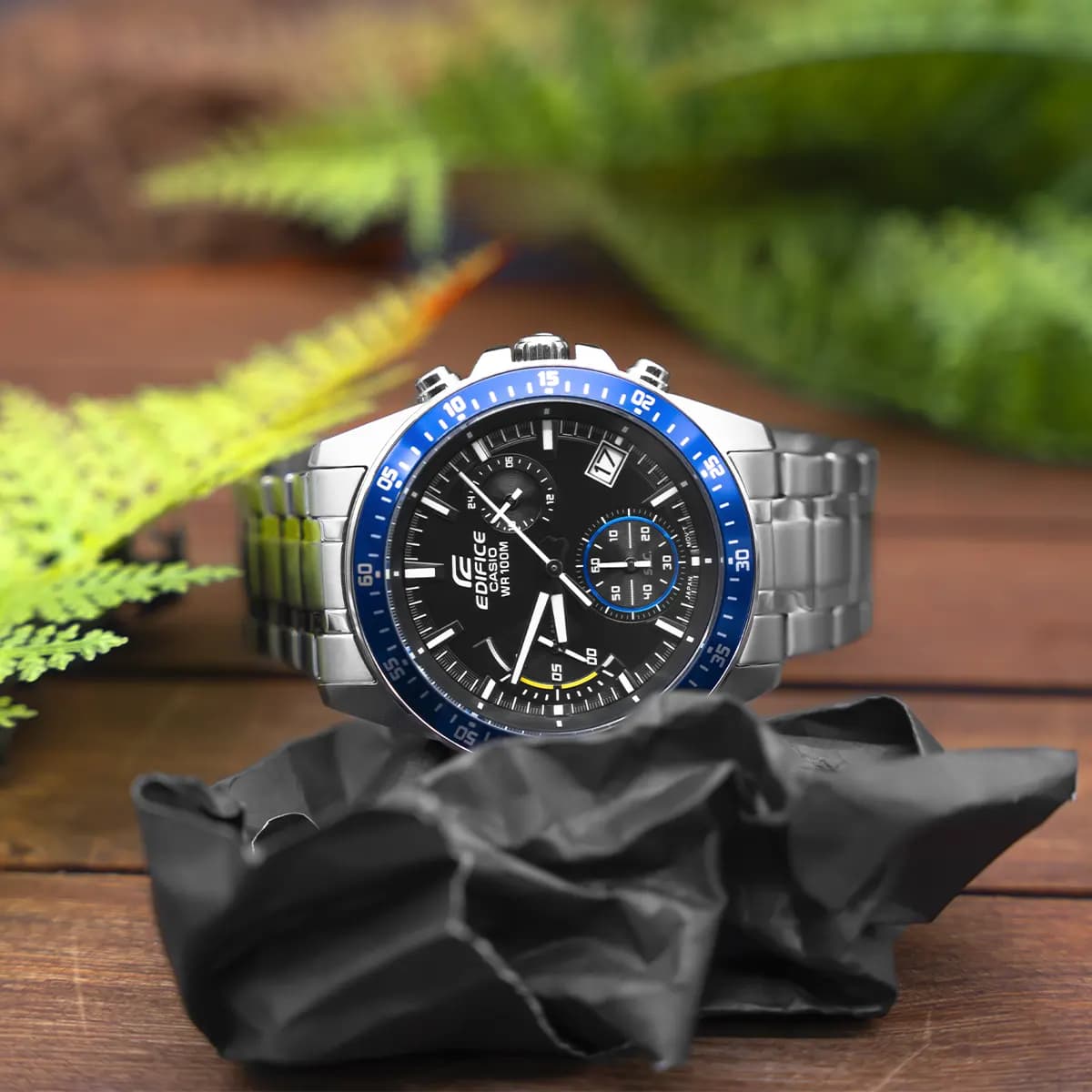 ساعت مچی مردانه کاسیو ادیفایس مدل CASIO EDIFICE EFV-540D-1A2VUDF — تصویر ۳