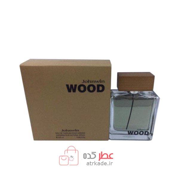 ادکلن جانوین وود Johnwin Wood حجم 100 میل ( وود قهوه ای )