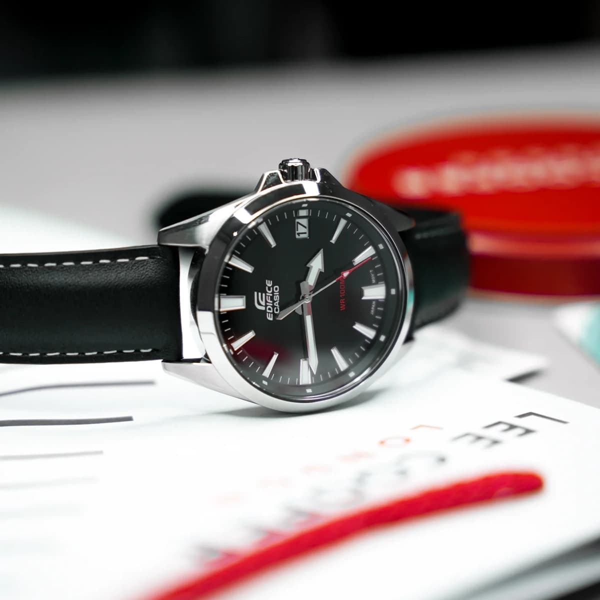 ساعت مچی کاسیو ادیفایس مدل Casio Edifice EFV-100L-1AVUDF — تصویر ۸