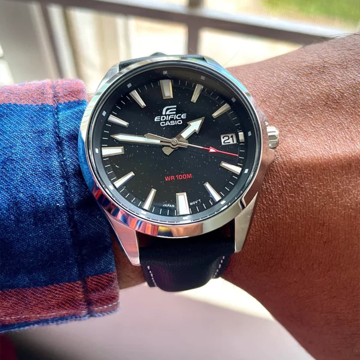 ساعت مچی کاسیو ادیفایس مدل Casio Edifice EFV-100L-1AVUDF — تصویر ۶