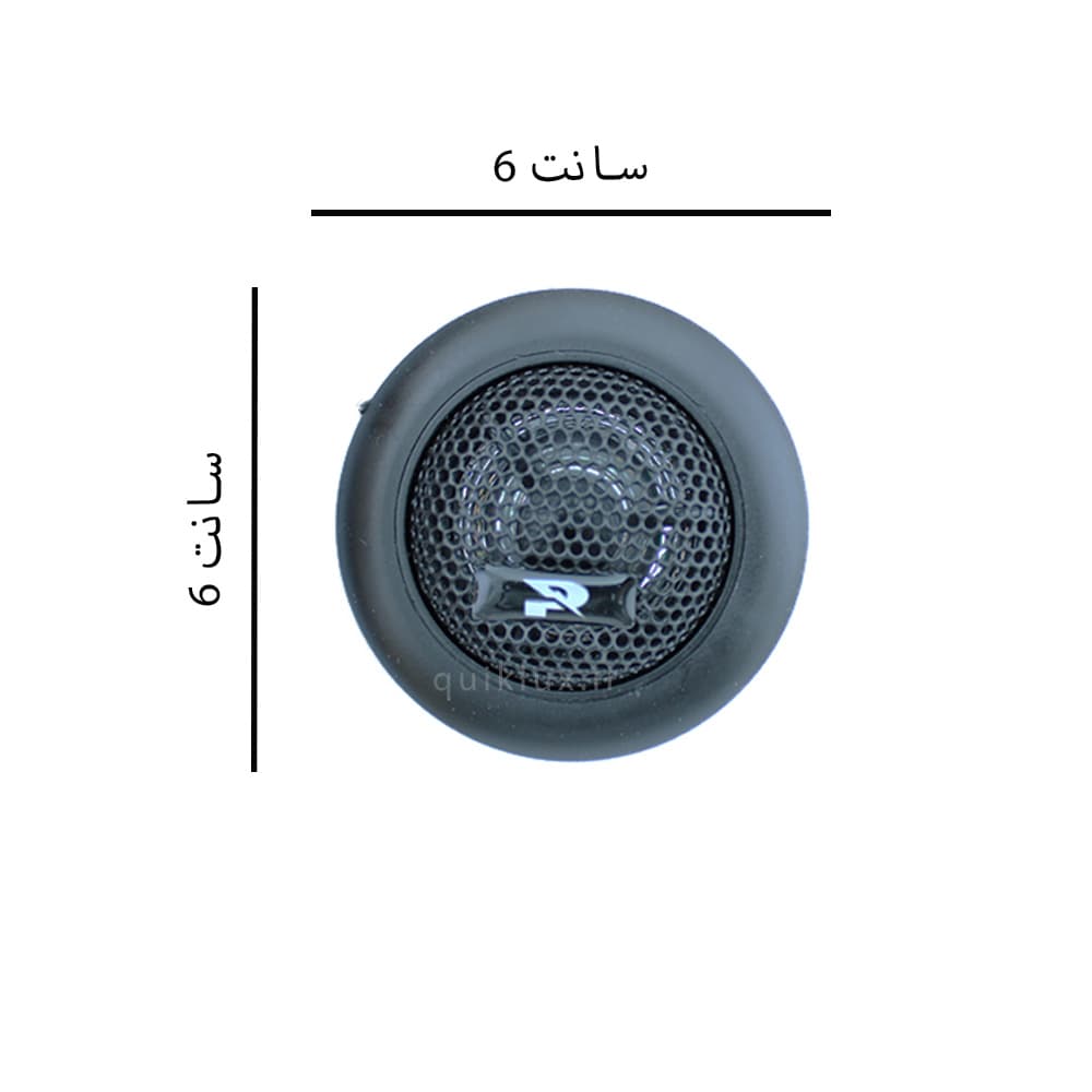 تویتر خودرو آلفا سونیک مدل PSW-15 بسته دو عددی — تصویر ۲