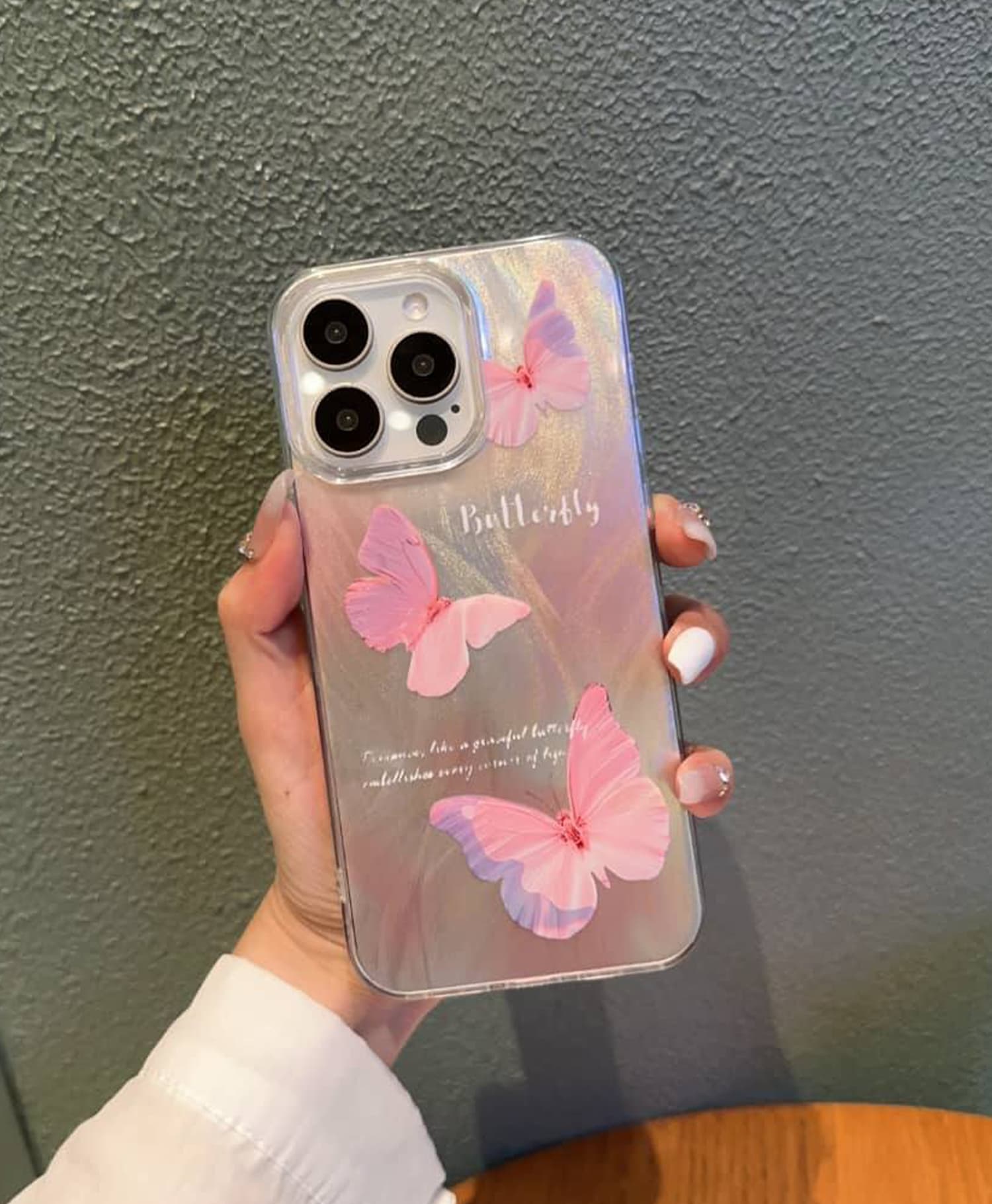 قاب هولوگرامی طرح دار گوشی موبایل آیفون Iphone 13 Pro Max — تصویر ۲
