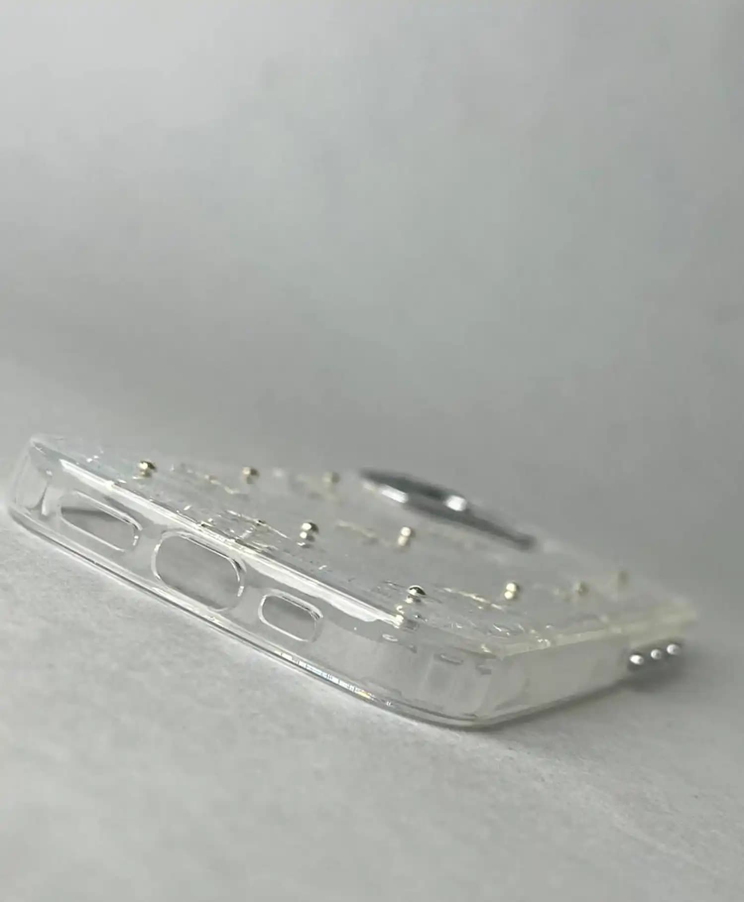 قاب ژله ای شاین دار پاپیونی گوشی موبایل آیفون Iphone 16 — تصویر ۴