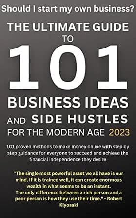 و دانلود نسخه کامل کتاب زبان اصلی Should I Start My Own Business?: The Ultimate Guide to 101 Business Ideas and Side Hustles for the Modern Age | دانلود کتاب خارجی