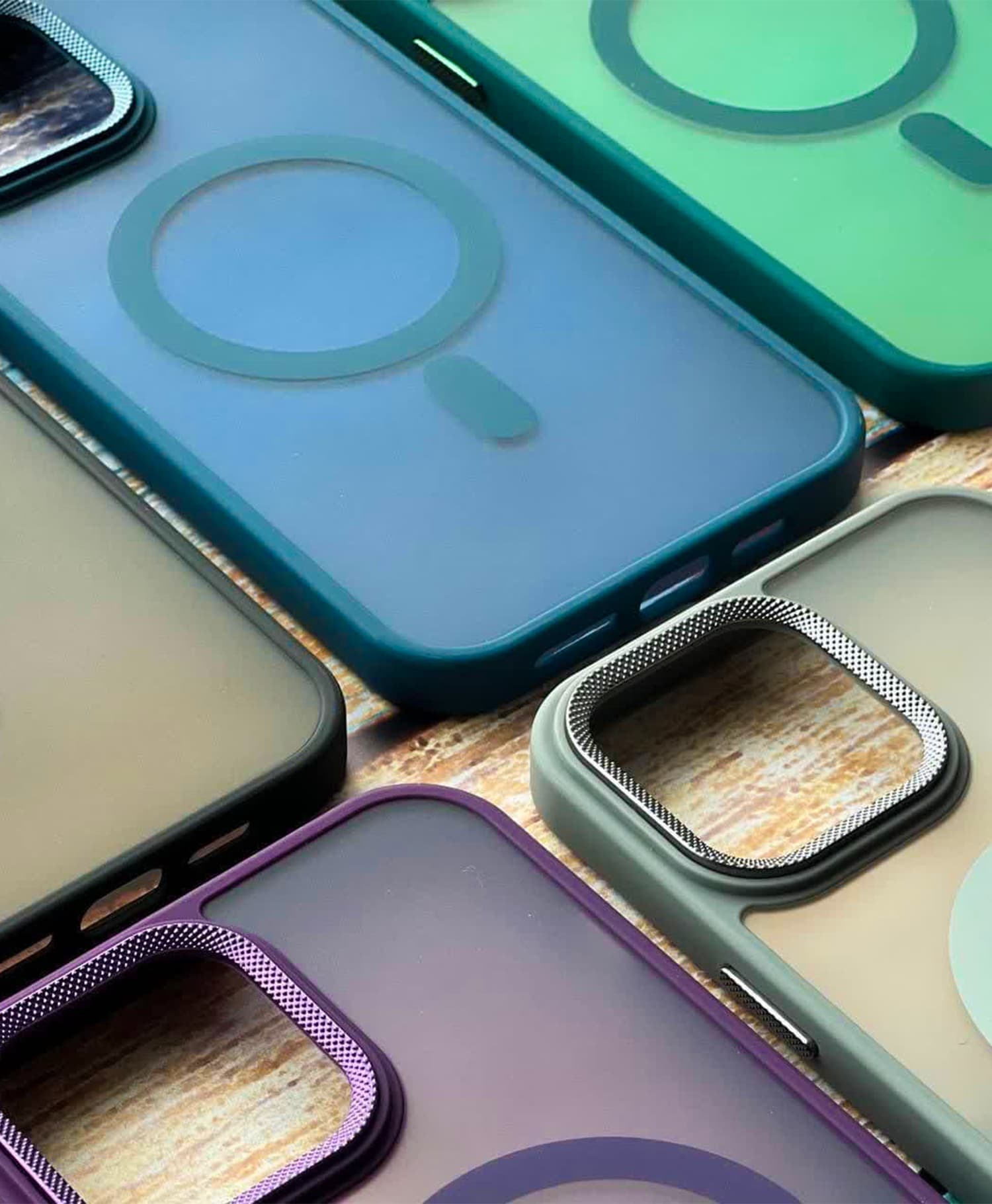 قاب پشت مات مگسیفدار لنز کربنی مجیک ماسک Iphone 11 Pro Max — تصویر ۲