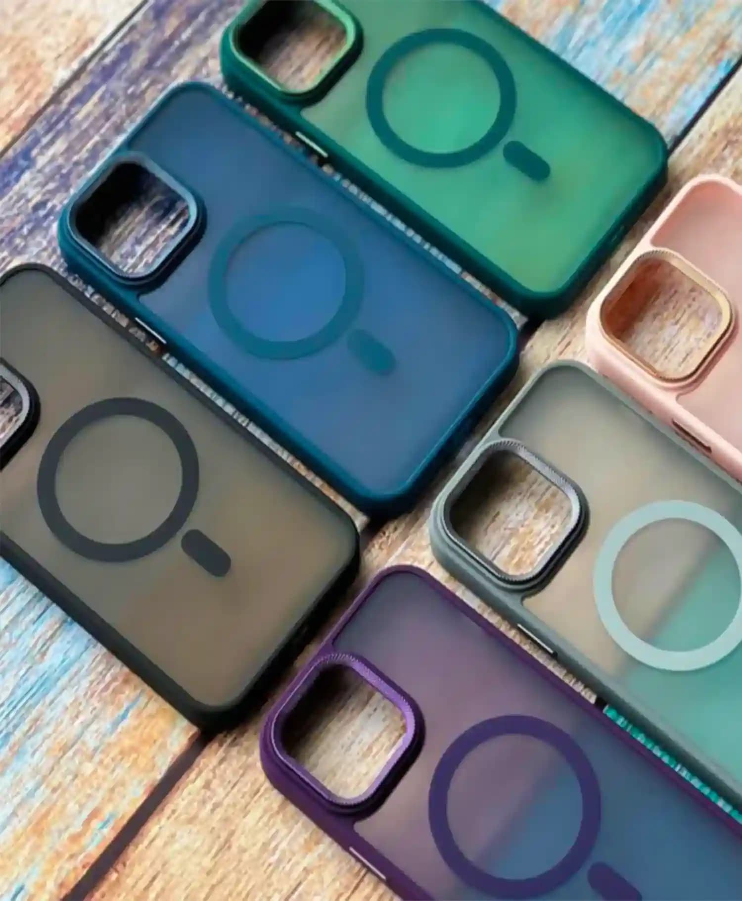 قاب پشت مات مگسیفدار لنز کربنی مجیک ماسک Iphone 11 Pro Max — تصویر ۳
