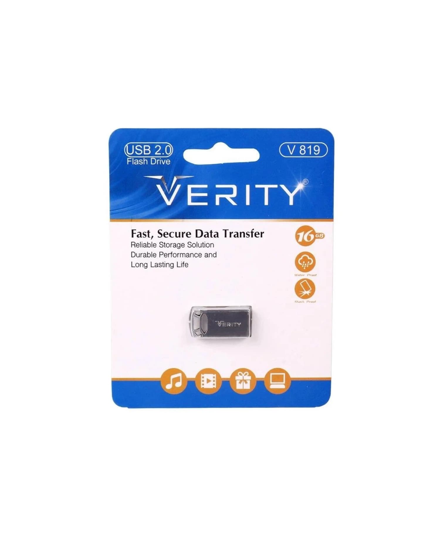 فلش مموری وریتی V 819 ظرفیت 16 گیگابایت — تصویر ۲