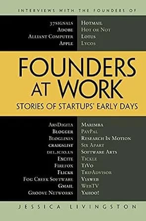 و دانلود نسخه کامل کتاب زبان اصلی Founders at Work: Stories of Startups’ Early Days | دانلود کتاب خارجی