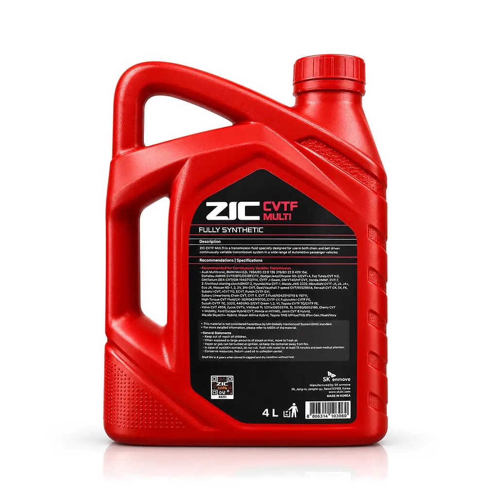 روغن گیربکس اتوماتیک زیک CVT-F MULTI — تصویر ۲