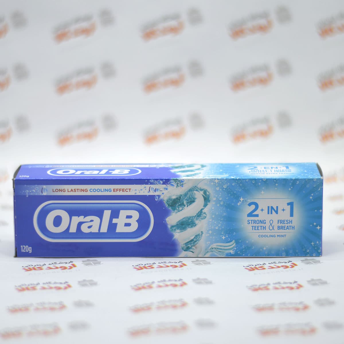 خمیردندان اورال بی Oral-B مدل 2in1
