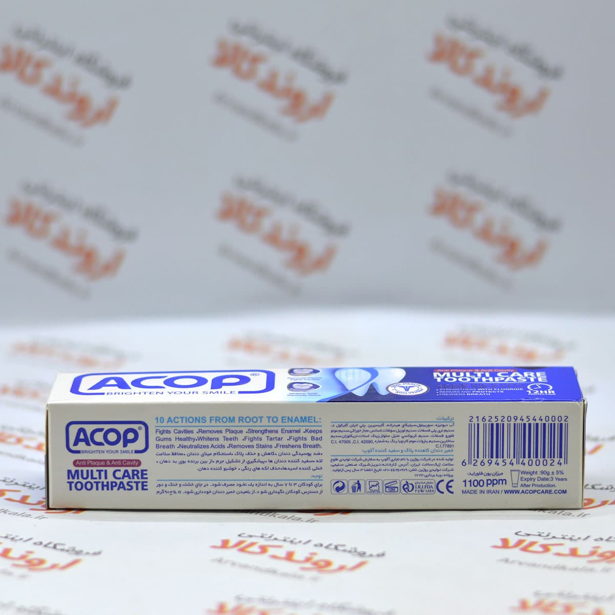 خمیر دندان آکوپ Acop مدل Multi Care — تصویر ۲