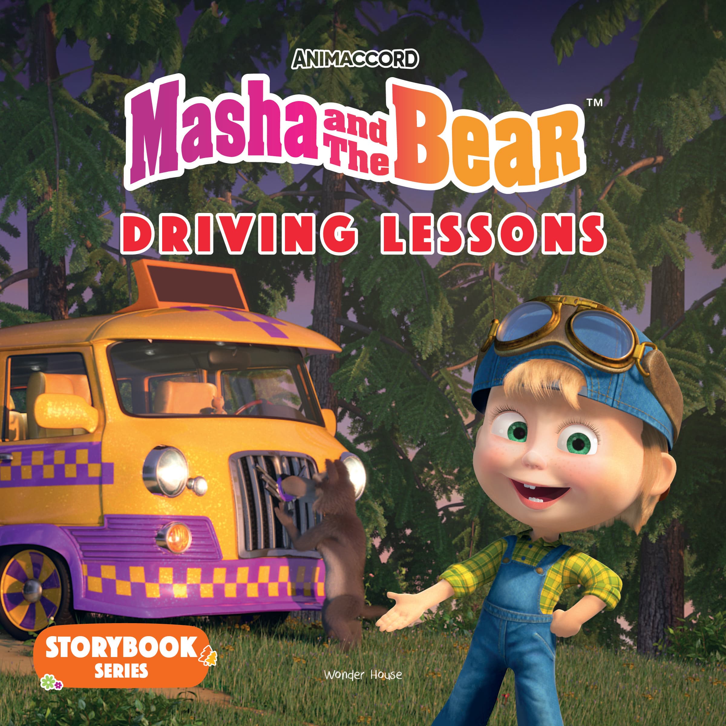 Masha and the Bear: Driving Lessons (Story Book)